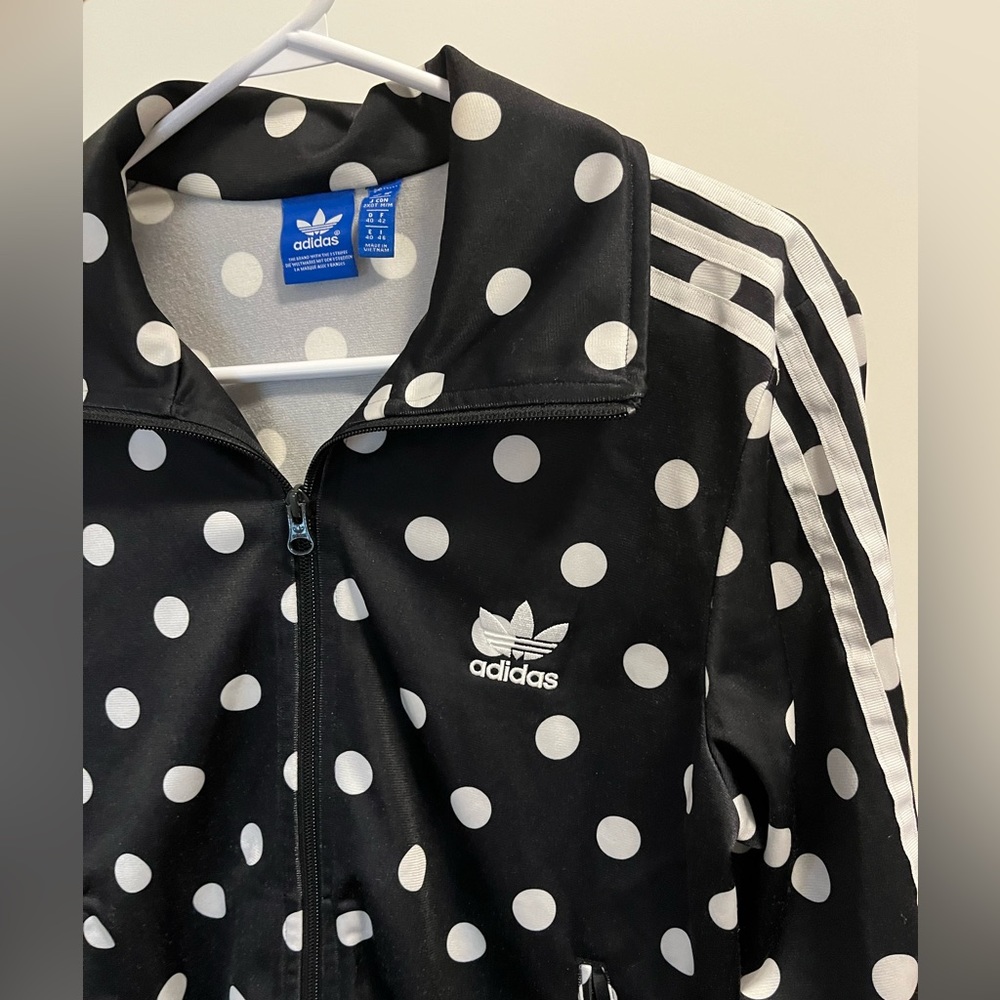 Adidas Black Originals Dots Track Jacket